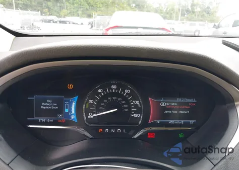 2015 Lincoln Mkz из США, поврежденный, VIN 3LN6L2LUXFR601724